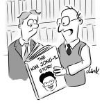 Kim Jong-il cartoon