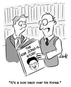Kim Jong-il cartoon