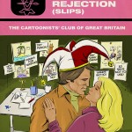 Love and Rejection - Romantic cover for The Cartoonists Club of Great Britain magazine