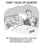 Brexit fairy tale cartoon