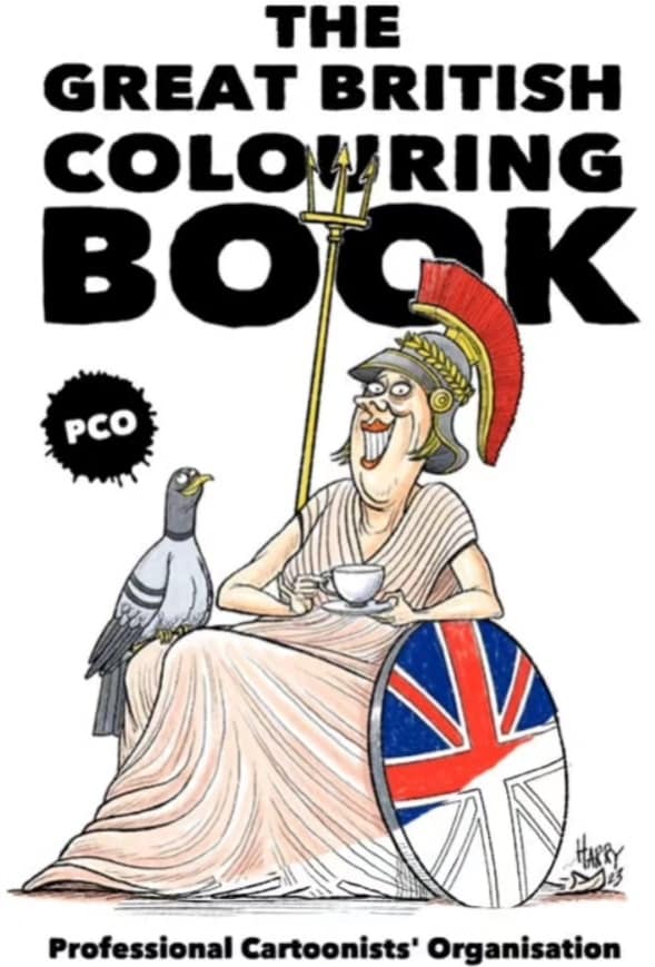 Cover of the Great British Colouring Book